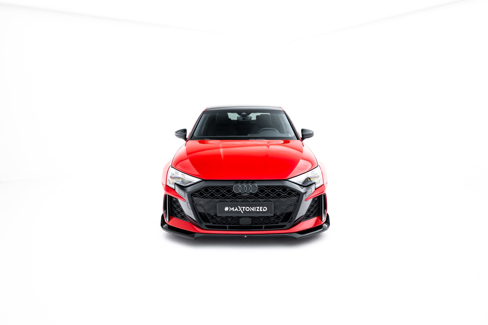 Front splitter v.2 audi rs3 sedan 8y facelift