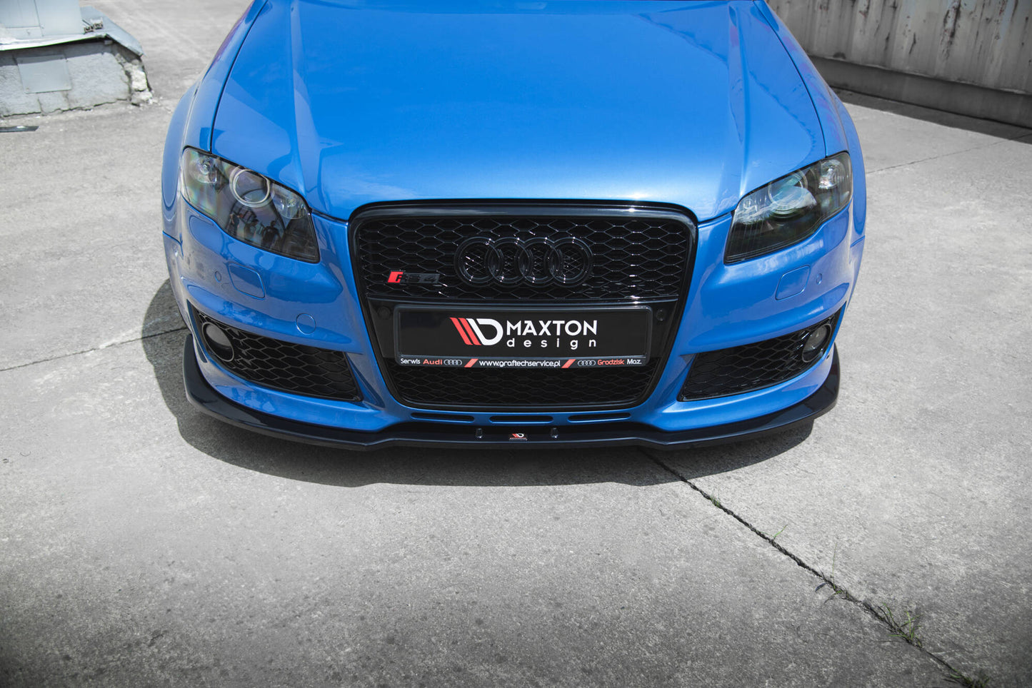 Front splitter v.2 audi rs4 b7