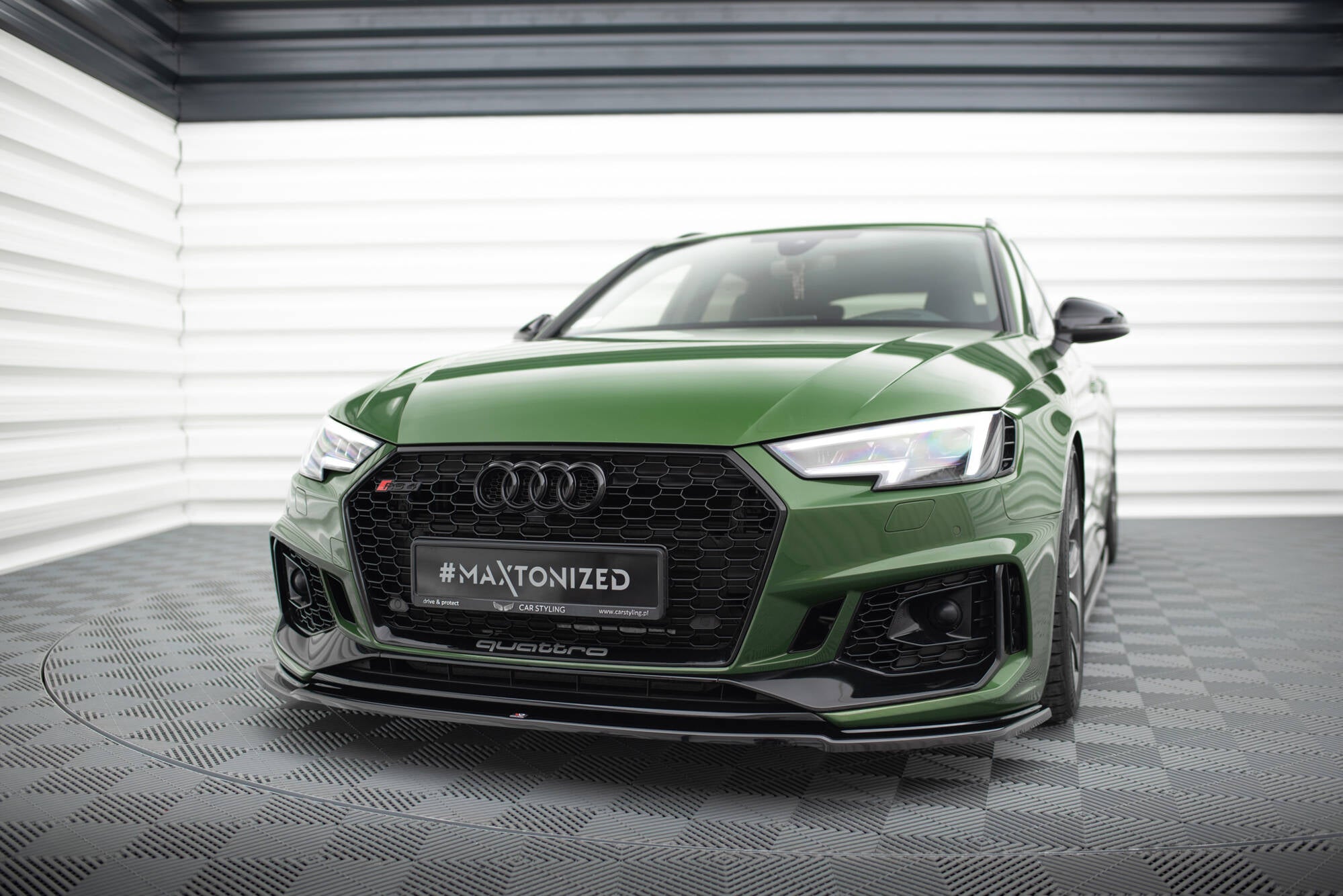Front splitter v.2 audi rs4 b9