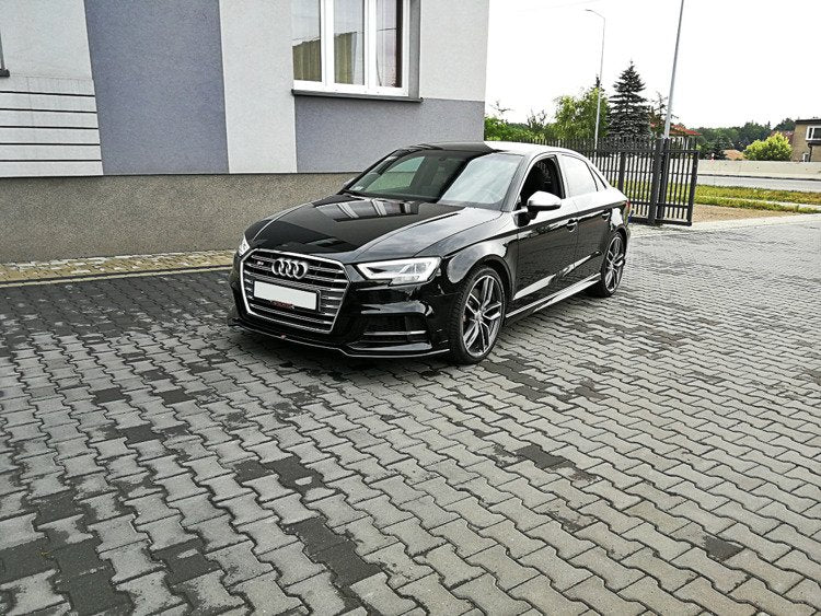 Front splitter v.2 audi s3 / a3 s-line 8v fl sedan