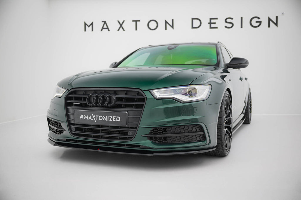 Front splitter v.2 audi s6 / a6 s-line c7