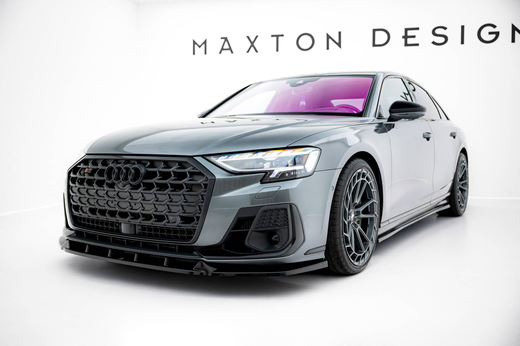 Front splitter v.2 audi s8 / a8 s-line d5 facelift