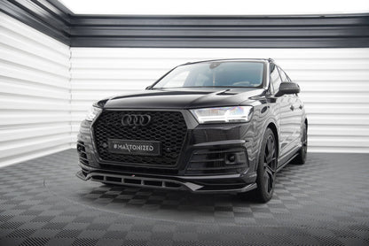 Front splitter v.2 audi sq7 / q7 s-line mk2