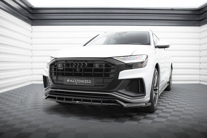 Front splitter v.2 audi sq8 / q8 s-line mk1