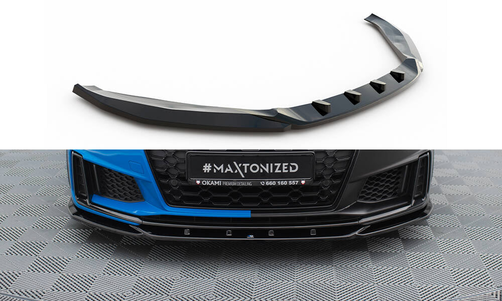 Front splitter v.2 audi tt s / tt s-line 8s facelift