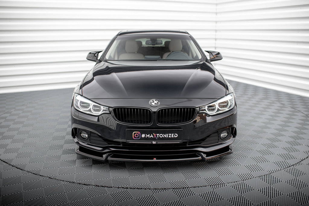 Front splitter v.2 bmw 4 coupe / gran coupe / cabrio f32 / f36 / f33