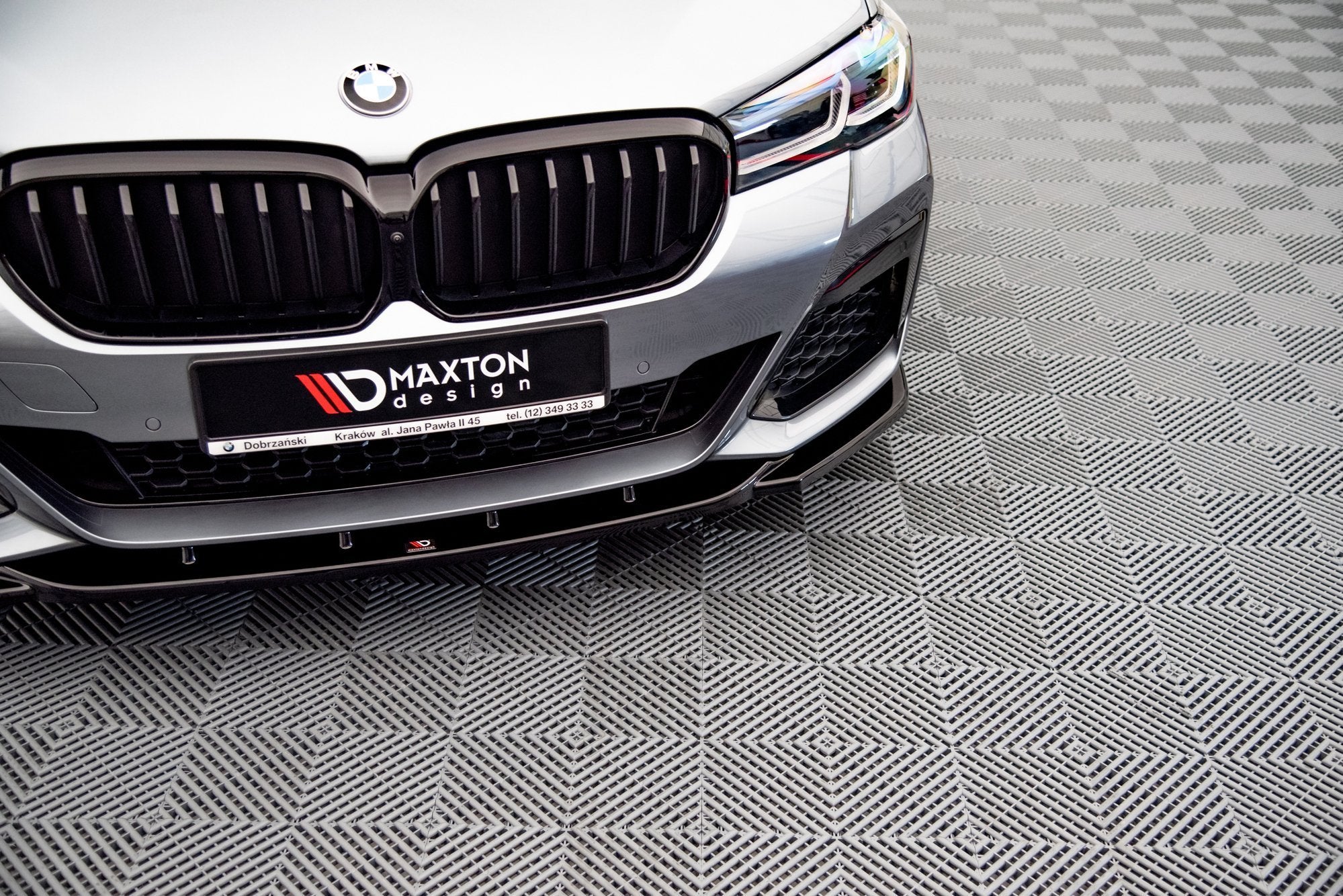 Front splitter v.2 bmw 5 g30 facelift m-pack