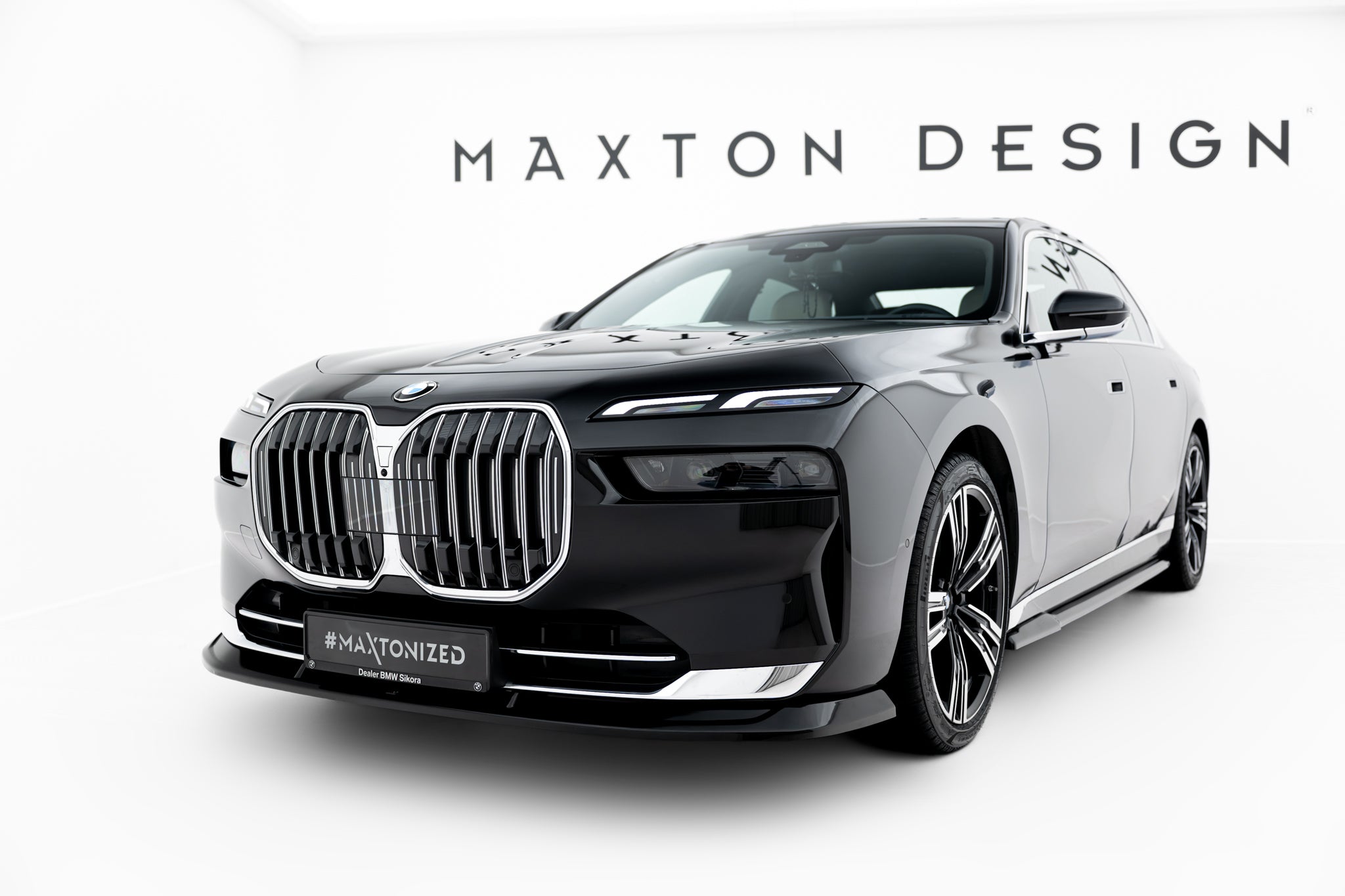 Front splitter v.2 bmw 7 g70