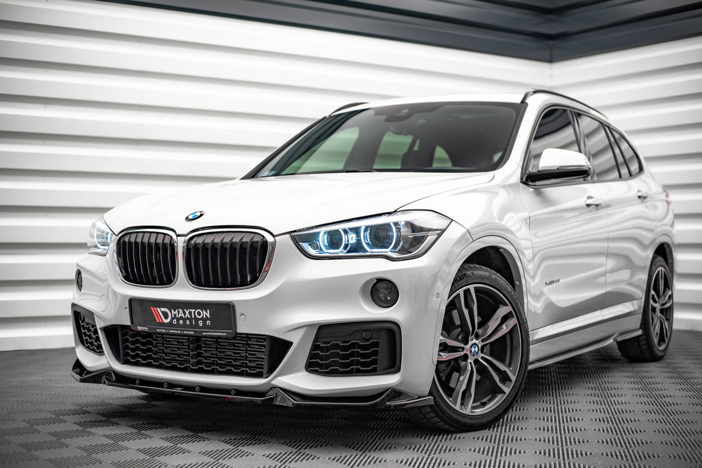 Front splits v.2 BMW X1 M-Pack F48