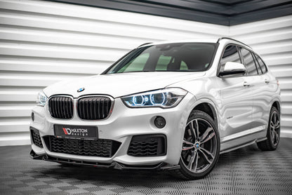 Front splits v.2 BMW X1 M-Pack F48