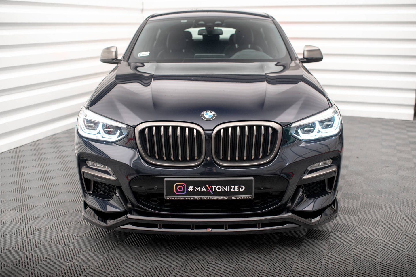 Front splits v.2 BMW X4 M-Pack G02
