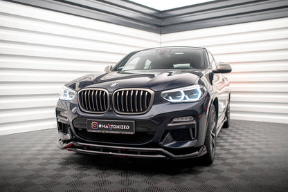 Front splits v.2 BMW X4 M-Pack G02