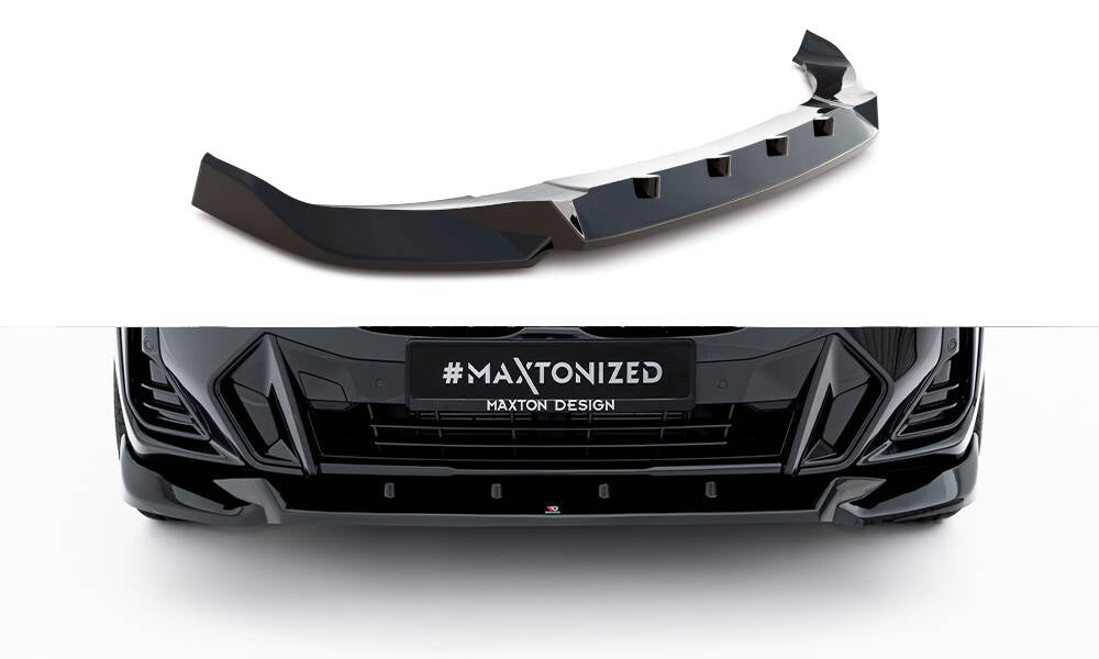 Front splitter v.2 bmw x4 m-pack g02 facelift