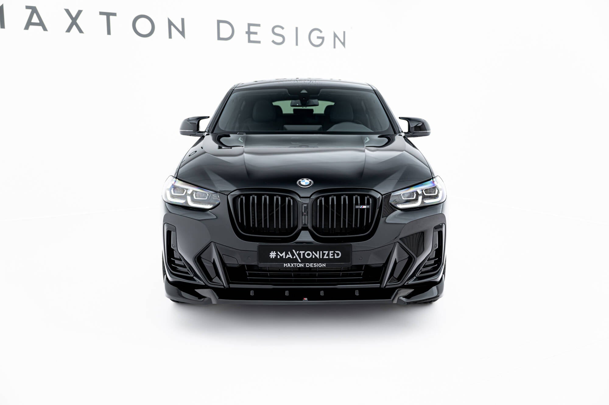 Front splitter v.2 bmw x4 m-pack g02 facelift
