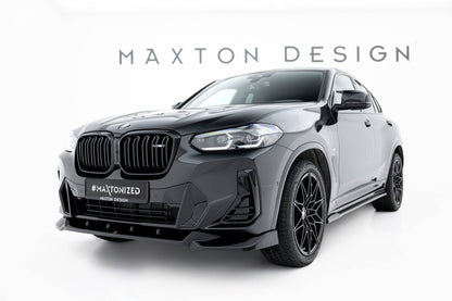 Front splits v.2 BMW X4 M-Pack G02 Facelift