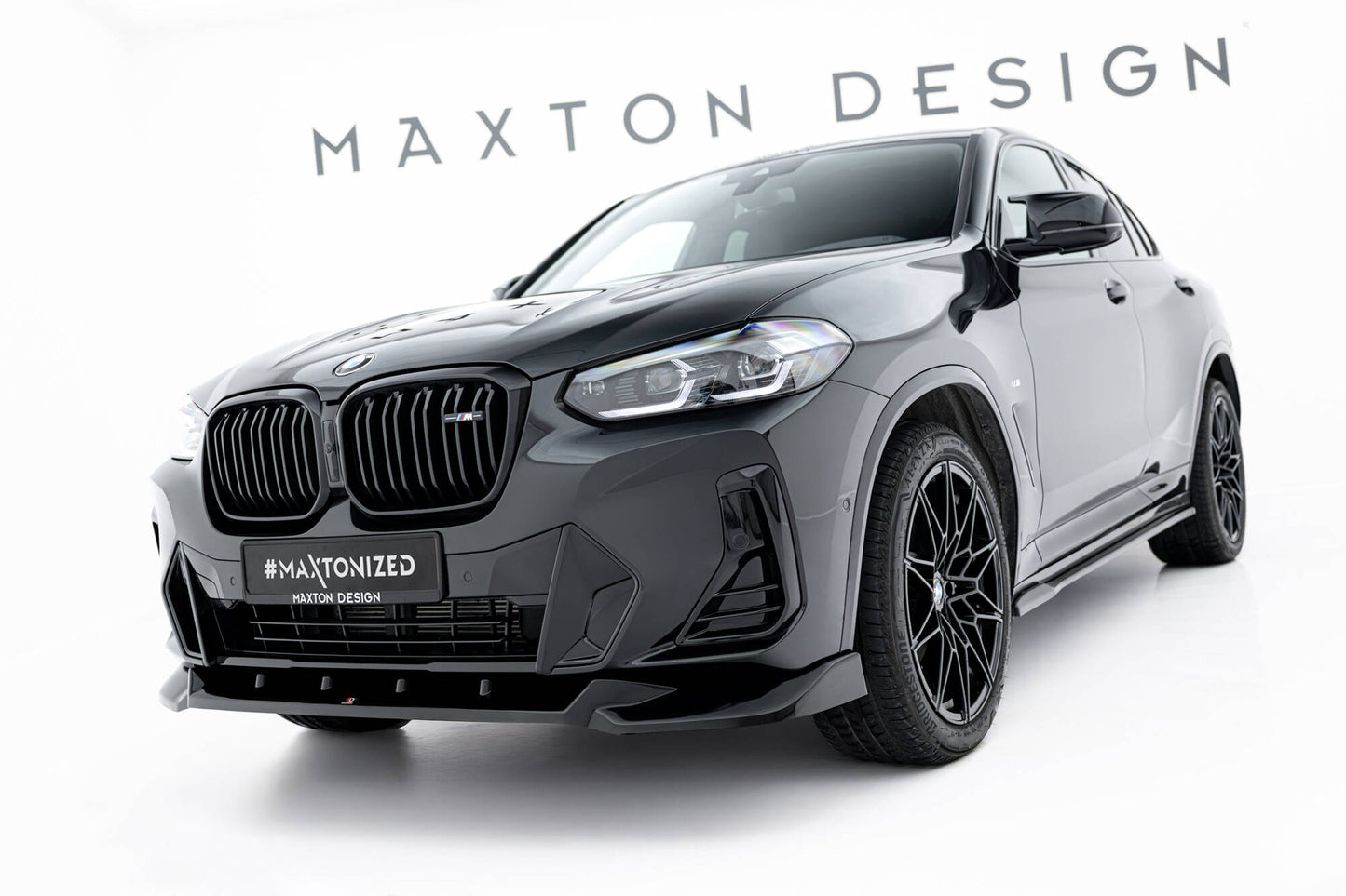Front splits v.2 BMW X4 M-Pack G02 Facelift