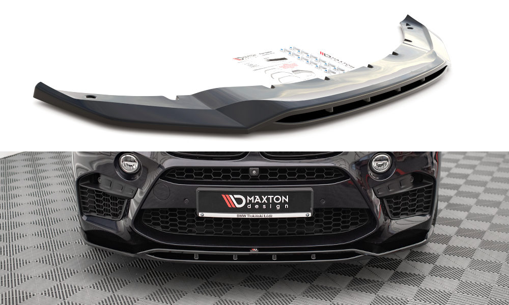 Front splitter v.2 bmw x5 m f85 / x6 m f86