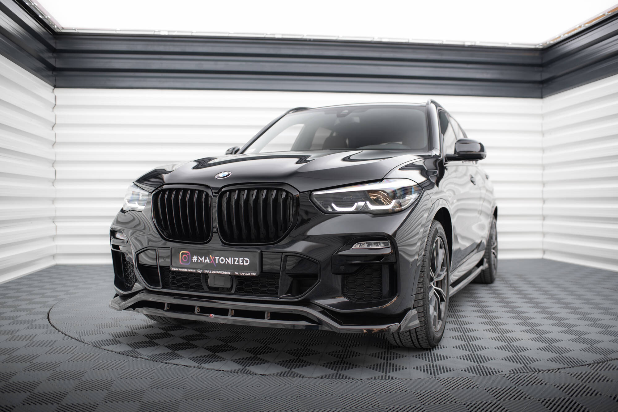 Front splitter v.2 bmw x5 m-pack g05