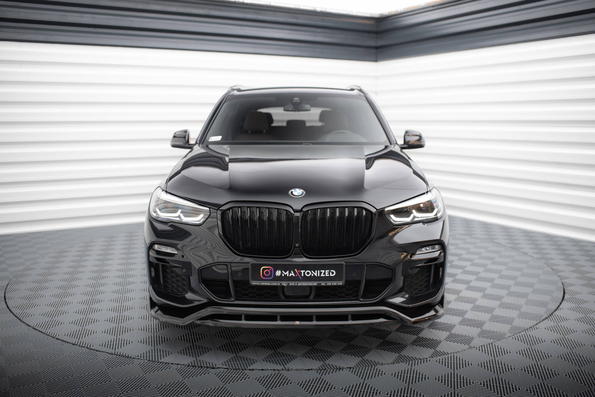 Front splitter v.2 bmw x5 m-pack g05