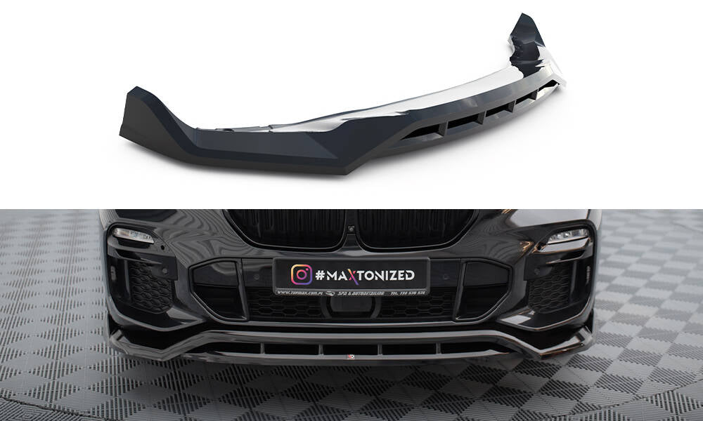 Front splitter v.2 bmw x5 m-pack g05