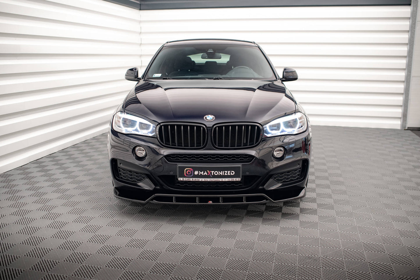 Front splits v.2 BMW X6 M-Pack F16