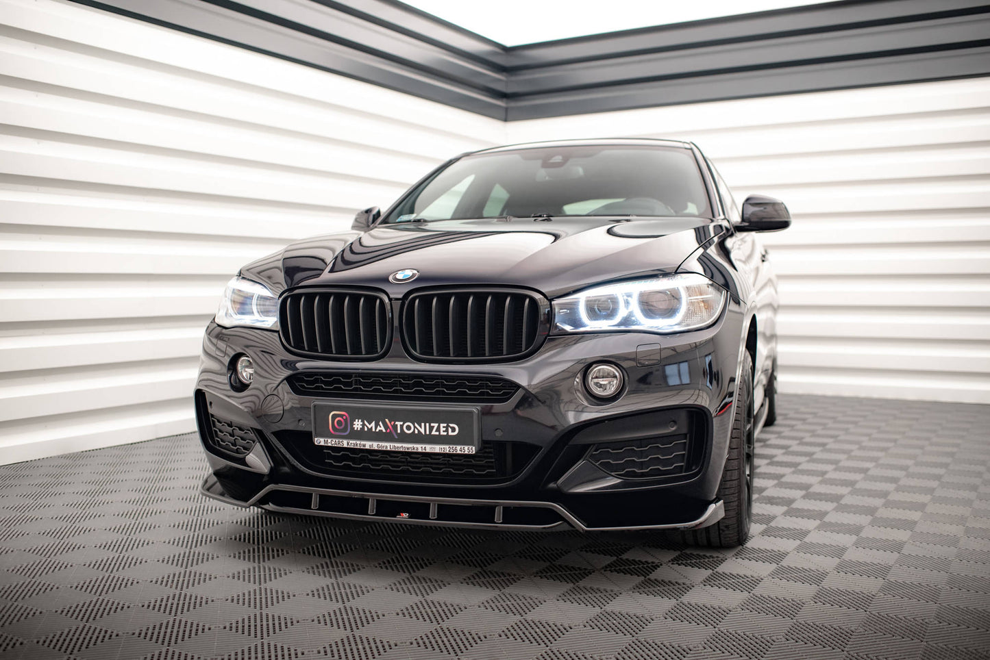 Front splits v.2 BMW X6 M-Pack F16