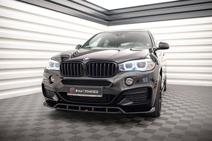 Front splits v.2 BMW X6 M-Pack F16