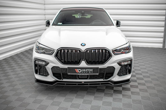 Front splits v.2 BMW X6 M-Pack G06