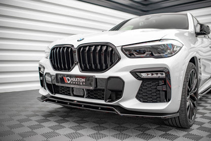 Front splits v.2 BMW X6 M-Pack G06