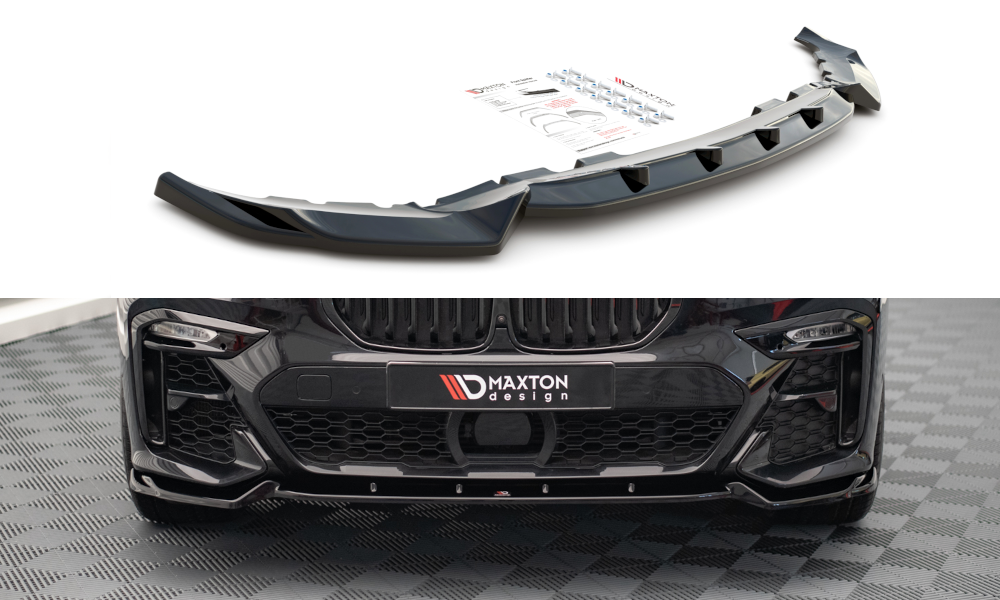 Front splitter v.2 bmw x7 m-pack g07