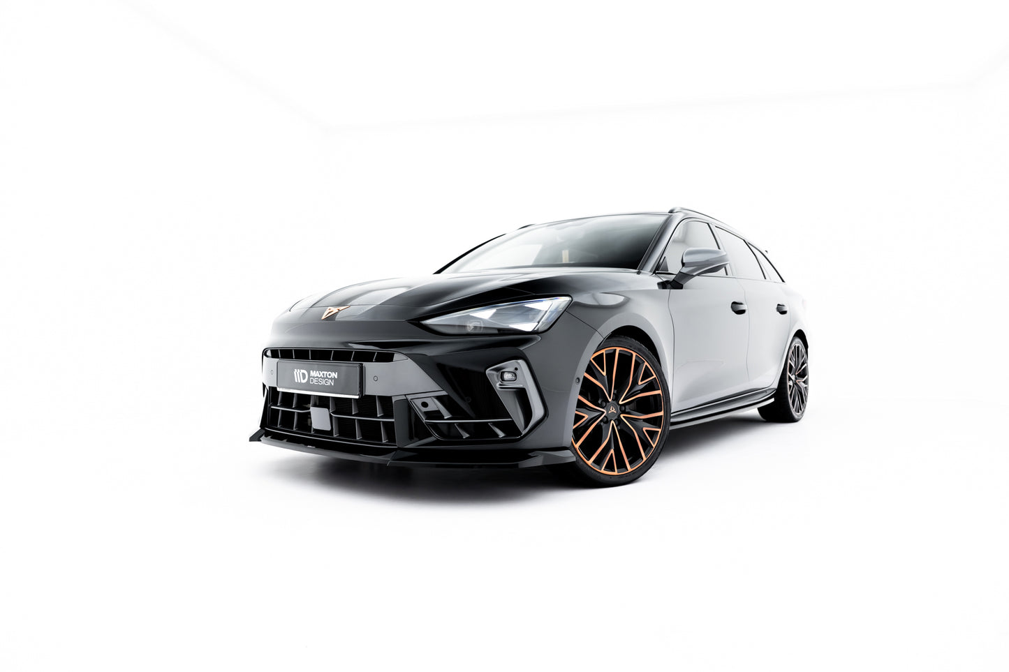 Front splitter v.2 cupra leon st / hatchback mk1 facelift