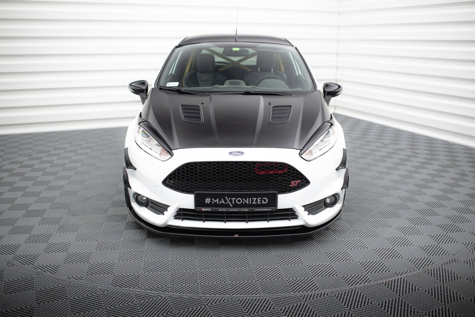 Front splitter v.2 ford fiesta st mk7 fl
