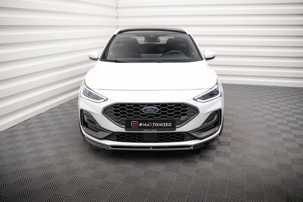 Front splitter v.2 ford focus st / st-line mk4 facelift