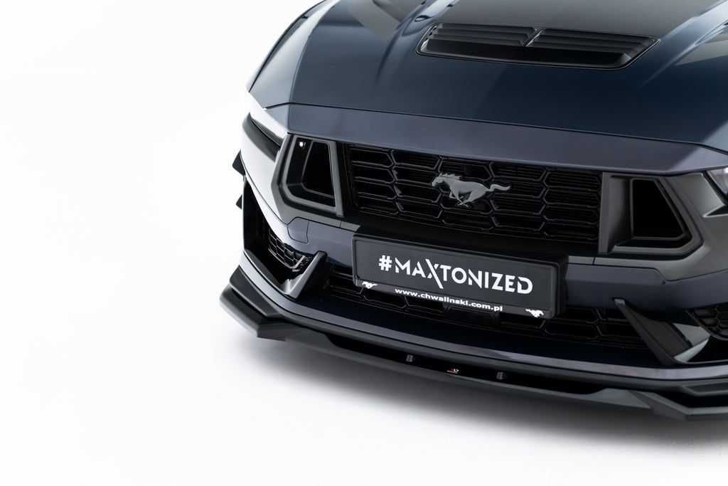 Front splitter v.2 ford mustang dark horse mk7