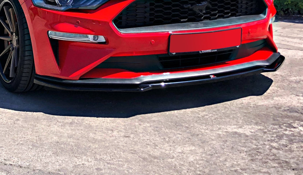 Front splitter v.2 ford mustang mk. 6 facelift
