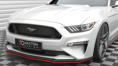 Front splitter v.2 ford mustang mk6 facelift