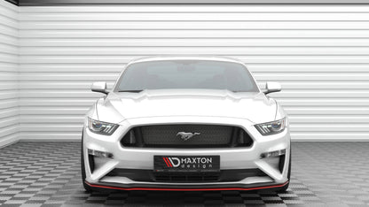 Front splitter v.2 ford mustang mk6 facelift