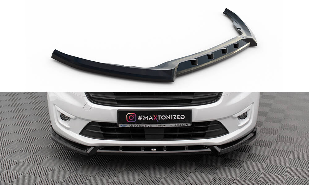 Front splitter v.2 ford transit connect mk2 facelift