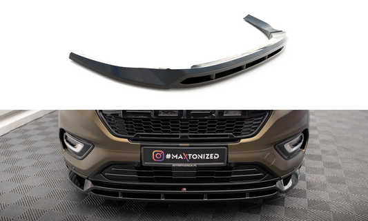 Front Splitter v.2 Ford Transit Custom MK1 Facelift / Tourneo Custom MK1 Facelift