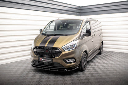 Front Splitter v.2 Ford Transit Custom MK1 Facelift / Tourneo Custom MK1 Facelift