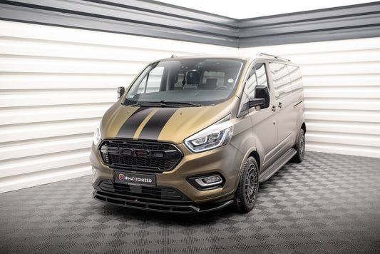 Front Splitter v.2 Ford Transit Custom MK1 Facelift / Tourneo Custom MK1 Facelift