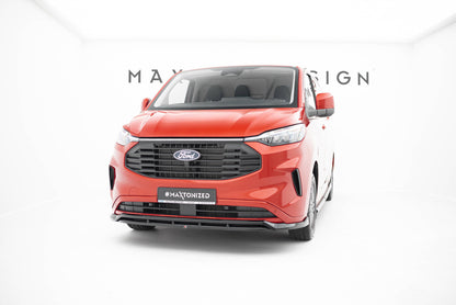 Front splitter v.2 ford transit custom / tourneo custom mk2