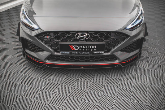 Front splitter v.2 hyundai i30 n / i30 n-line hatchback/fastback mk3 facelift