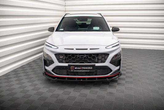 Front splitter v.2 hyundai kona n mk1
