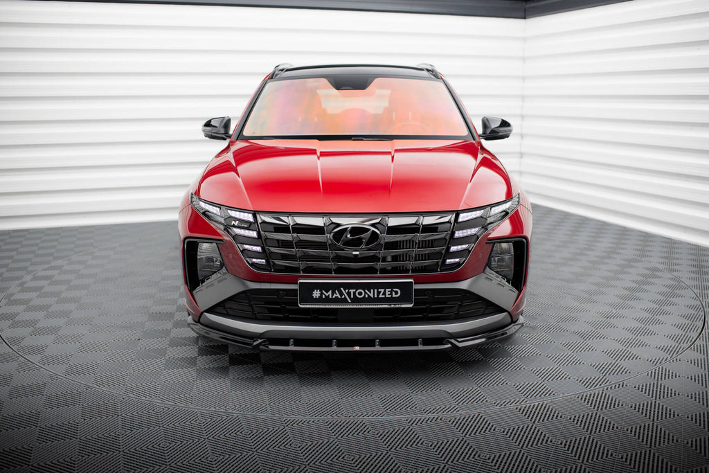 Front splitter v.2 hyundai tucson n-line mk4