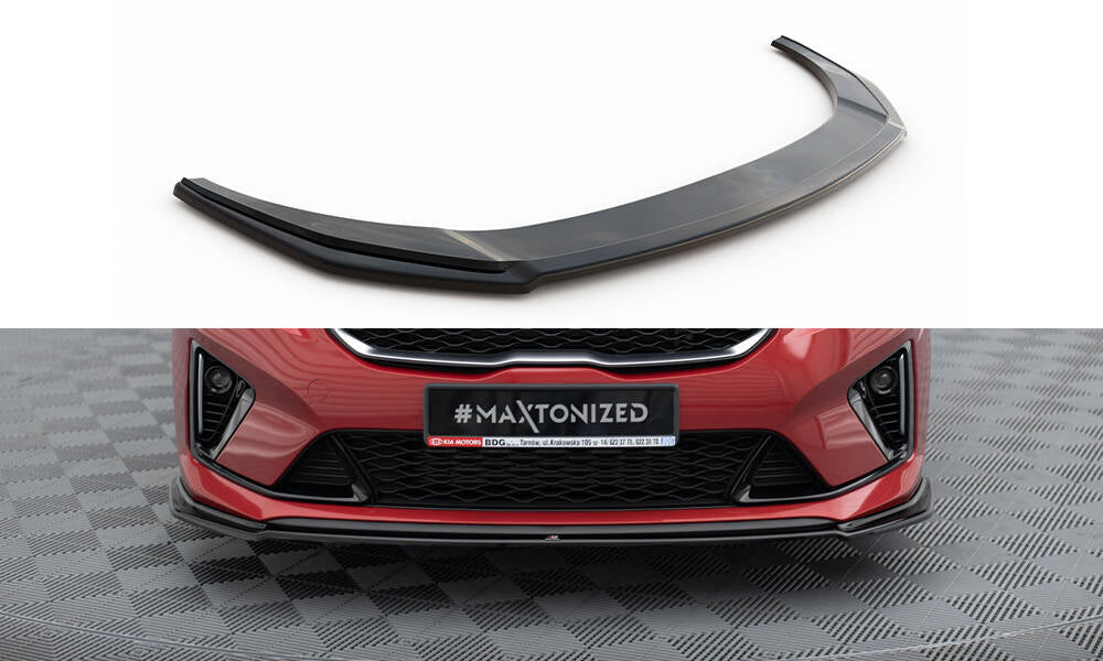 Front splitter v.2 kia ceed gt / gt-line mk3 / proceed mk1