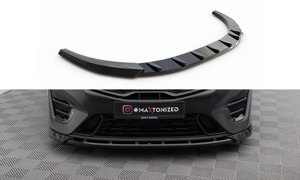 Front splitter v.2 kia proceed gt mk3 facelift / ceed gt / gt - line mk1 facelift
