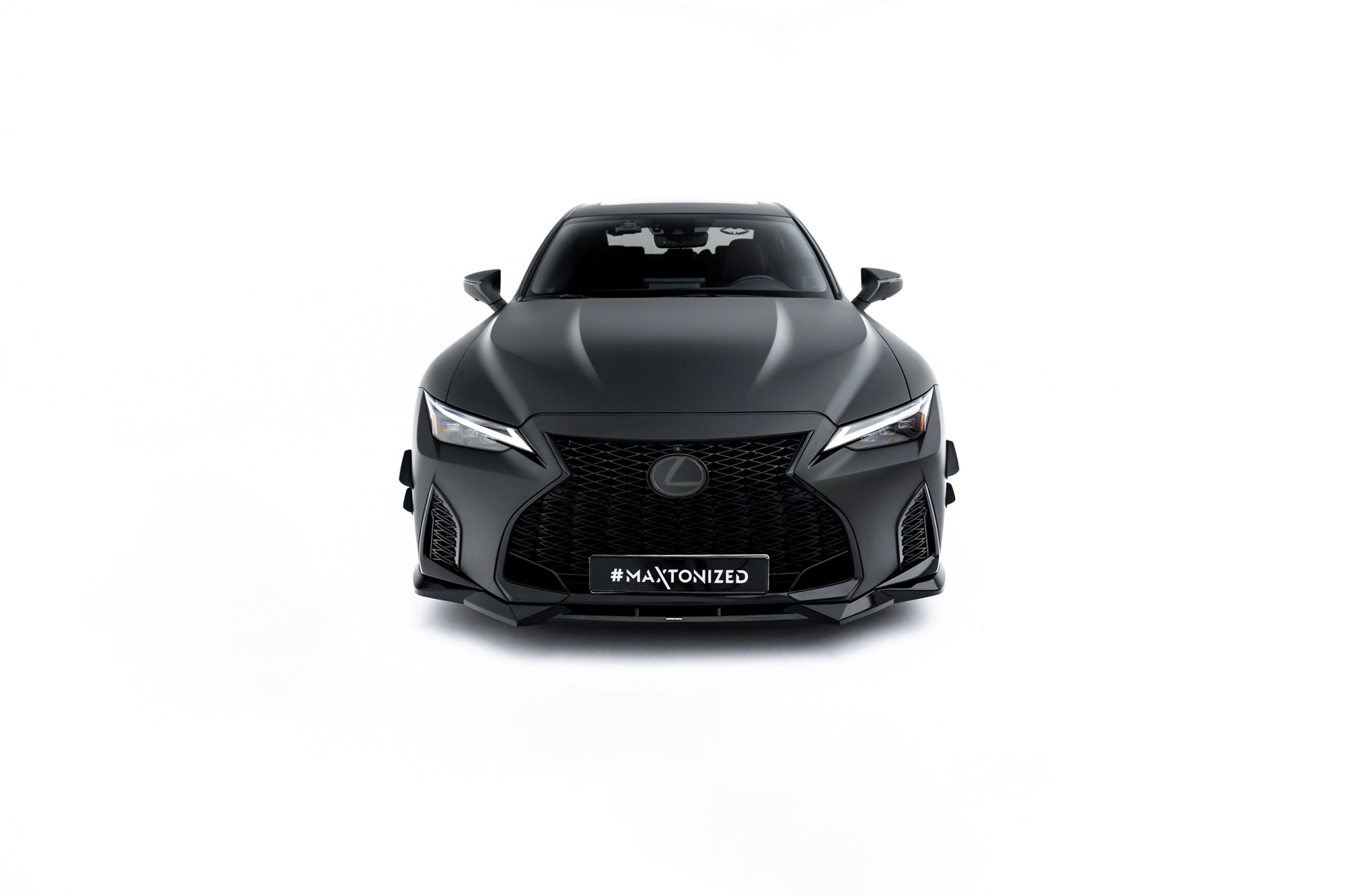 Front splitter v.2 lexus is 500 mk3 facelift 2 (xe30)