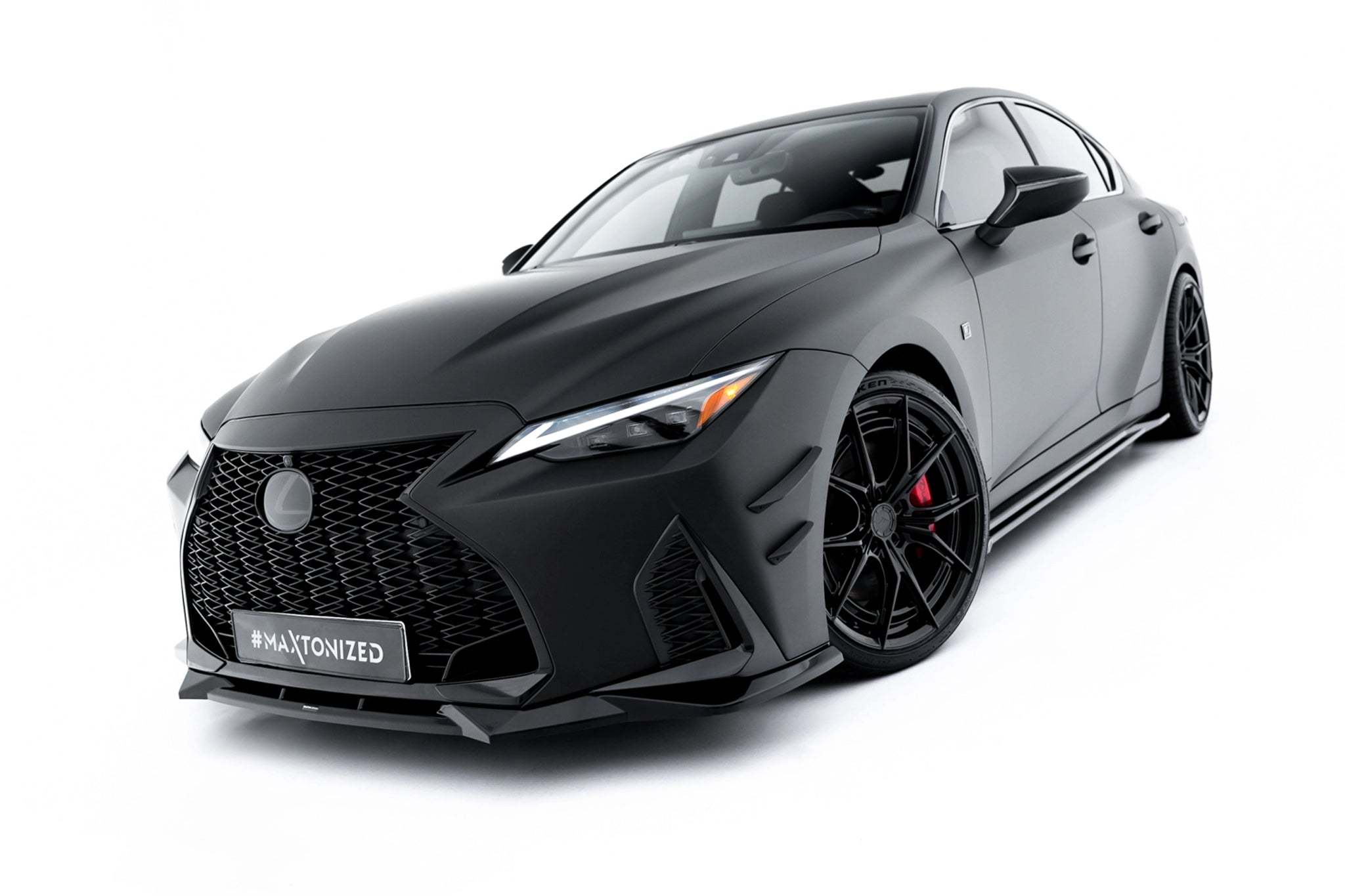 Front splitter v.2 lexus is 500 mk3 facelift 2 (xe30)