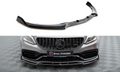 Front splitter v.2 mercedes-amg c63 sedan / estate w205 facelift